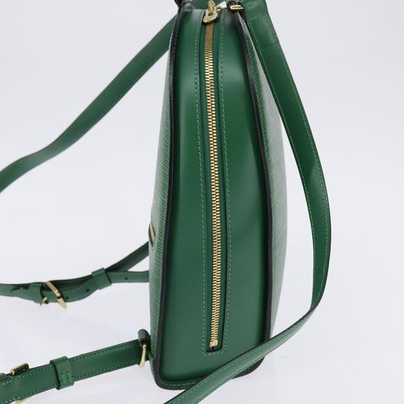 LOUIS VUITTON Epi Mabillon Backpack Green M52234 LV Auth 144868 main image 11